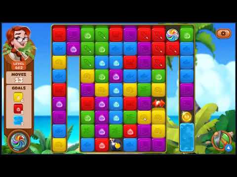 Lost Island Blast Adventure Level 462 - NO BOOSTERS 🏝️ | SKILLGAMING ✔️