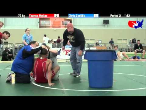 Yoanse Mejias vs. Chris Castillo at 2013 ASICS University Nationals - FS