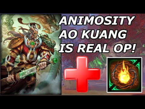 ANIMOSITY AO KUANG CAN NOT BE STOPPED (A-Z Ao Kuang) - Season 8 Ranked 1v1 Duel - SMITE