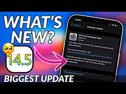 iOS 14.5 Beta 1 Released I What's New in iOS 14.5 Beta I iOS 14.5 New features, Mask ID, Apple Watch