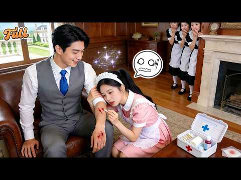 CEO Unmoved By Any Heiress!But Fell For Maid Who Fainted At Blood Bandaging His Wound!Love Came!