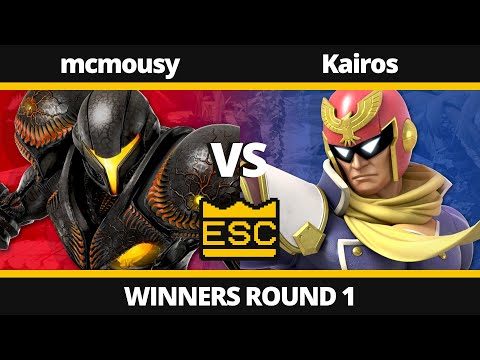 ESC 28 - Winners Round 1 - mcmousy (Dark Samus) Vs. Kairos (Captain Falcon) - SSBU Local Tournament
