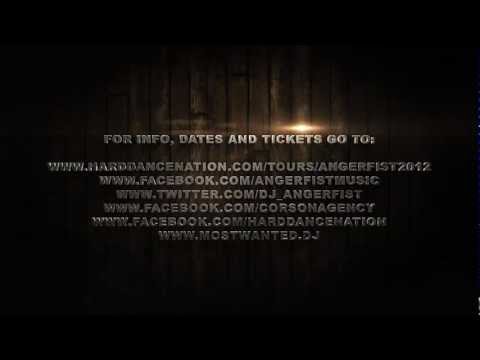 Angerfist North American Tour 2012 Presented By Hard Dance Nation