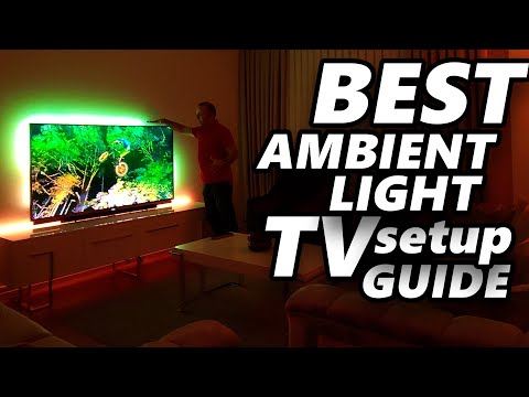 Why Best Cinema Experience is Philips Hue or Alternative Ambient Lights  ?