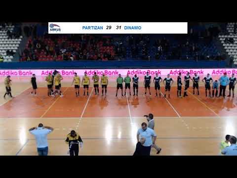 ARKUS liga 11. kolo / RK Partizan - RK Dinamo / 25.11.2019.