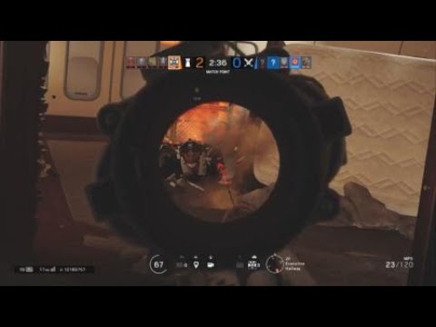 R6S insane montagne (Full shield glitch) counter clutch
