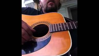 James w Scott singing &quot;The choking kind&quot; by Waylon Jennings