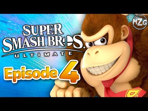 Super Smash Bros. Ultimate Gameplay Walkthrough - Episode 4 - Donkey Kong! Classic Mode!