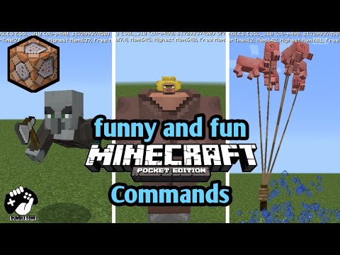 Cute and Fun Creations Using Command Blocks - Minecraft PE