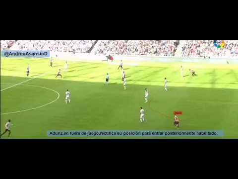 Gol de Aduriz(Athletic Club - Valencia C.F)