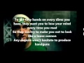 EMINEM Sing For The Moment Lyrics