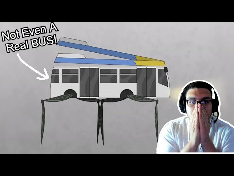 This Is Not A Normal Bus Or A Bus! - Man Eating Bus SCP-2086 Rerouting (SCP Animation) - Reaction