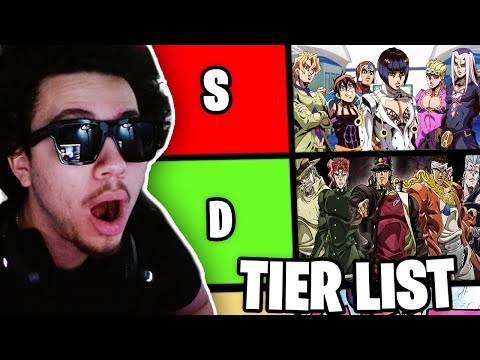 Jojo 1-7 Tier List That Would Get Araki's Blessing