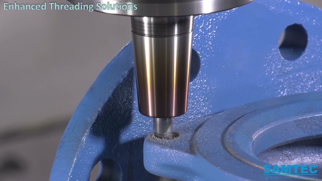 SAMTEC Solid Carbide Threading End Mill