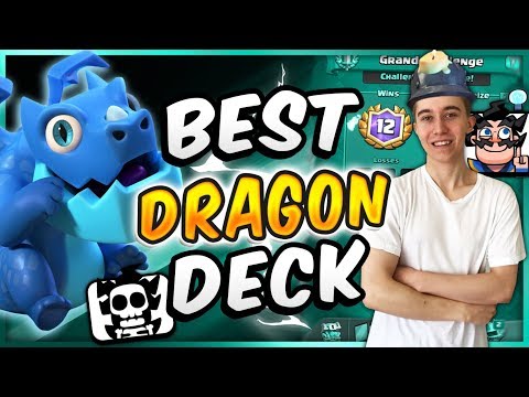 *NEW* ELECTRO DRAGON DECK! Best Miner Giant Deck — Clash Royale