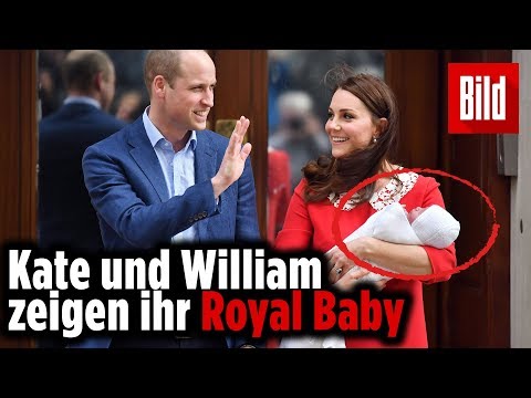 William und Kate: Der erste Blick auf Baby Nummer 3