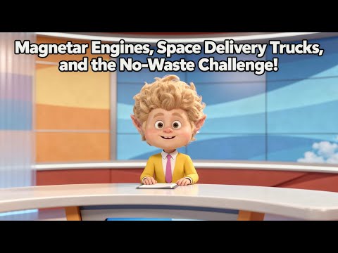 Magnetar Engines, Space Delivery Trucks, and the No-Waste Challenge!