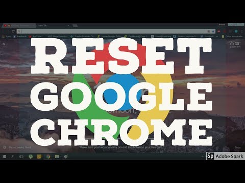 How to Reset Chrome ( 2020 )