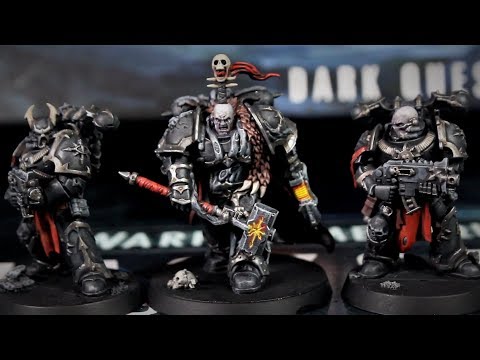 Speed painting Blackstone Fortress: Obsidius Mallex and the Chaos Space Marines