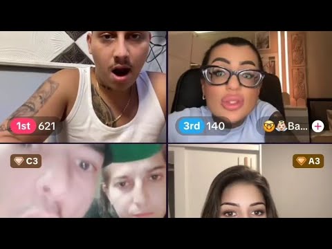 "A GALAMBOSS TOP 1! HATALMAS BALHÉ" Galamboss, Szandika, IbolyaésKrissz, Debóra tiktok balhé live