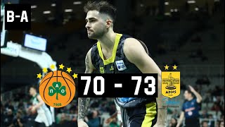 Panathinaikos - Aris 70-73 | Full Highlights | Basket League Round 17 | 05.02.2024