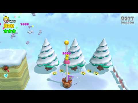 Super Mario 3D World (Switch) 6-5 Itemless Speedrun - Time: 23 (Former WR)