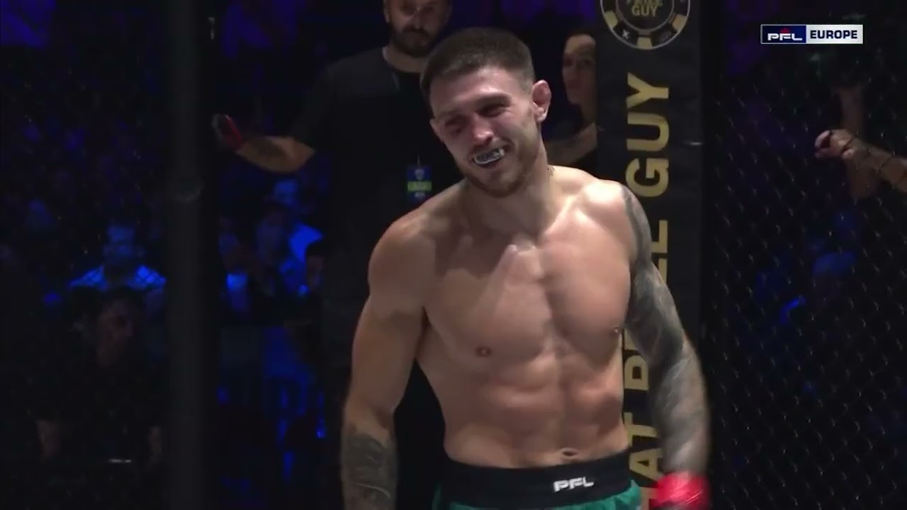 PFL | ¡Hughes NOQUEA a Van Steenis con TREMENDA PATADA EN LA CARA!