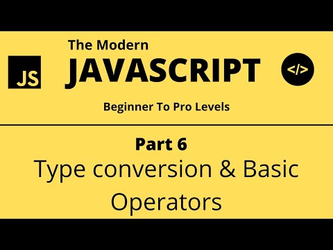 The Modern Javascript Tutorial Part 6 Type Conversion Basic Operator Tech Quick Learner