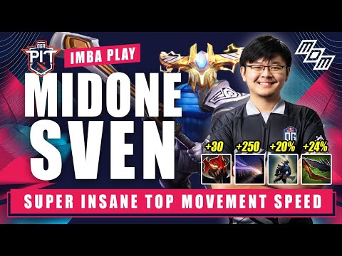 MIDONE SVEN : INSANE 800++ MOVEMENT SPEED DOTA 2 - IMBA PLAY