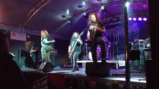 Fleshcrawl   live Metal Madness V  2018 Sušice Santos