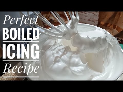 Boiled Icing Recipe(Super Stable)
