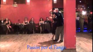COCA y OSVALDO CARTERY Bailando el Tango UNA VEZ en la MILONGA DE LAS MOROCHAS