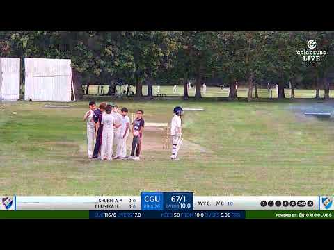 2023 CCA UK Tour - USA Pioneers CCA U13 Vs Cricfit UK