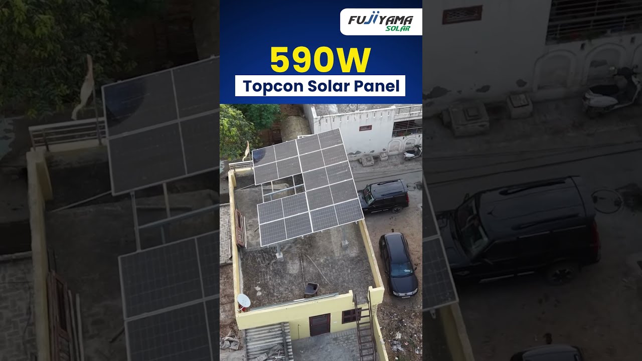 Fujiyama 5kW Solar System in Hisar Haryana | On-Grid Installation + Government Subsidy