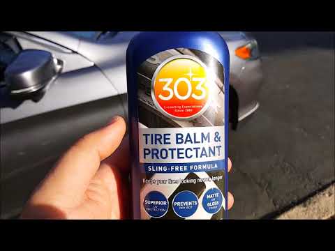 [Review and Demo] 303 Tire Balm and Protectant