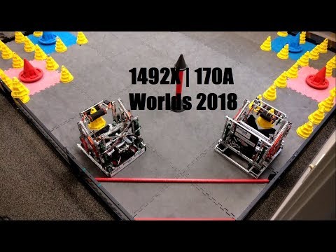1492X | 170A VEX In The Zone Worlds Reveal 2018