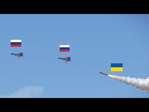 Pilots killed! Two Russian MiG-29 fighter jets shot down by Ukrainian anti-aircraft missiles