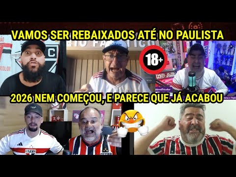 Reactions from São Paulo fans outraged by Mirassol's crushing defeat - 3-0, nothing more.