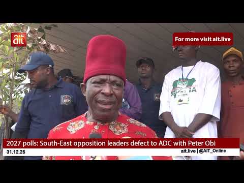 2027 polls: South-East opposition leaders defect to ADC with Peter Obi