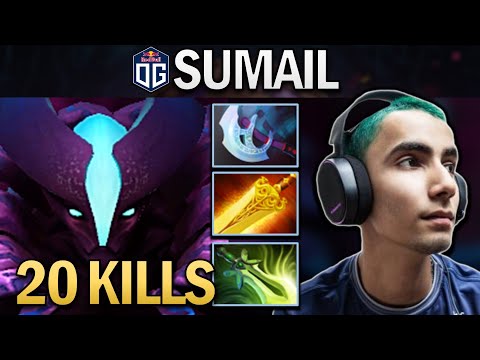 OG.SUMAIL SPECTRE WITH 20 KILLS - DOTA 2 7.24 GAMEPLAY