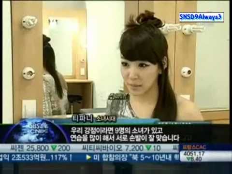 110129 SNSD-[HD] Tiffany talks about the Biggest Strengths in Girls' Generation