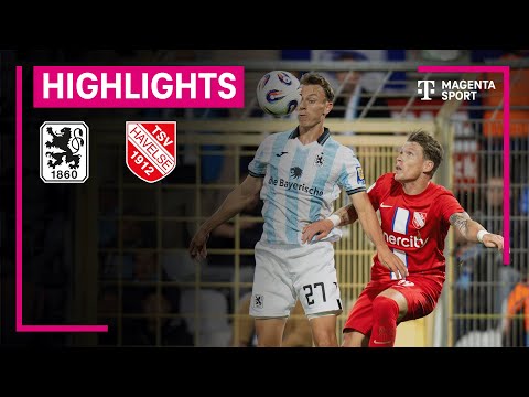 TSV 1860 München - TSV Havelse | Highlights 3. Liga | MAGENTA SPORT