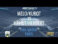 Melo & Kubot vs Herbert & Mahut - Rolex Paris Masters 2020