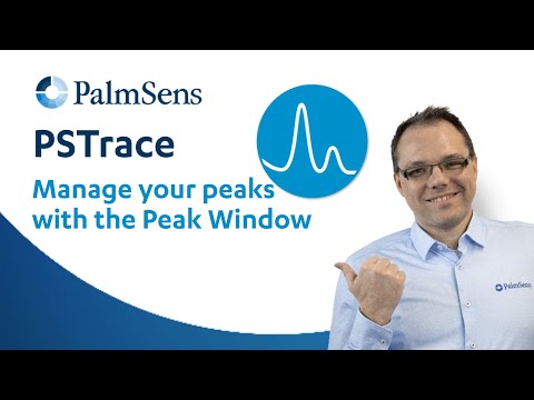 Pstrace Tutorial 7 Manage Peaks With The Peak Window
