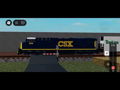 CSX 898 & CSX 911 (Leads CSX Tropicana Juice Going EB)