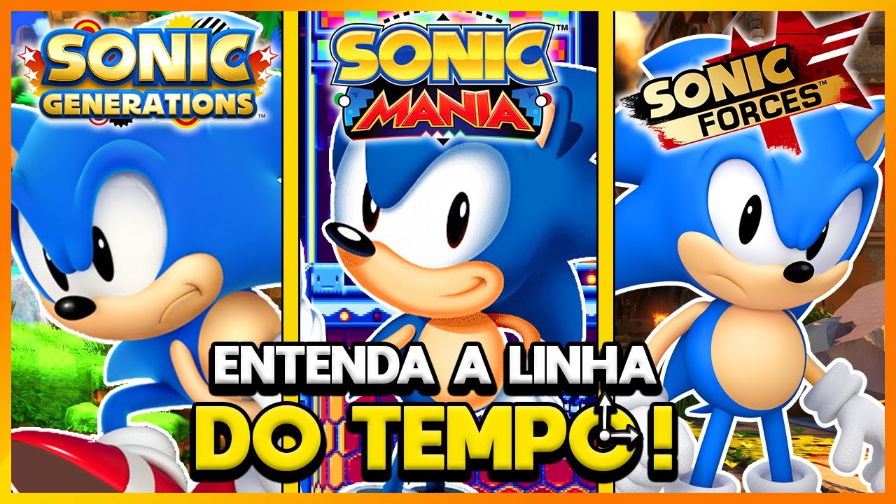 SONIC CLÁSSICO : LINHA DO TEMPO EXPLICADA!!! (#Teoria)