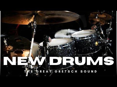 My New Drum Kit - Gretsch USA Custom