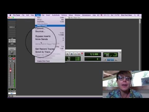 Pro Tools in PJ's - Setting up to Record Audio