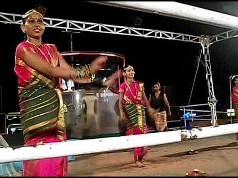 Traditional dance on Cruise in Goa