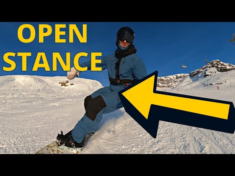 CARVE BETTER with an OPEN STANCE